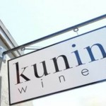 Kunin Wines sign