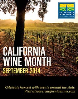 California Wine Month 2014 Poster