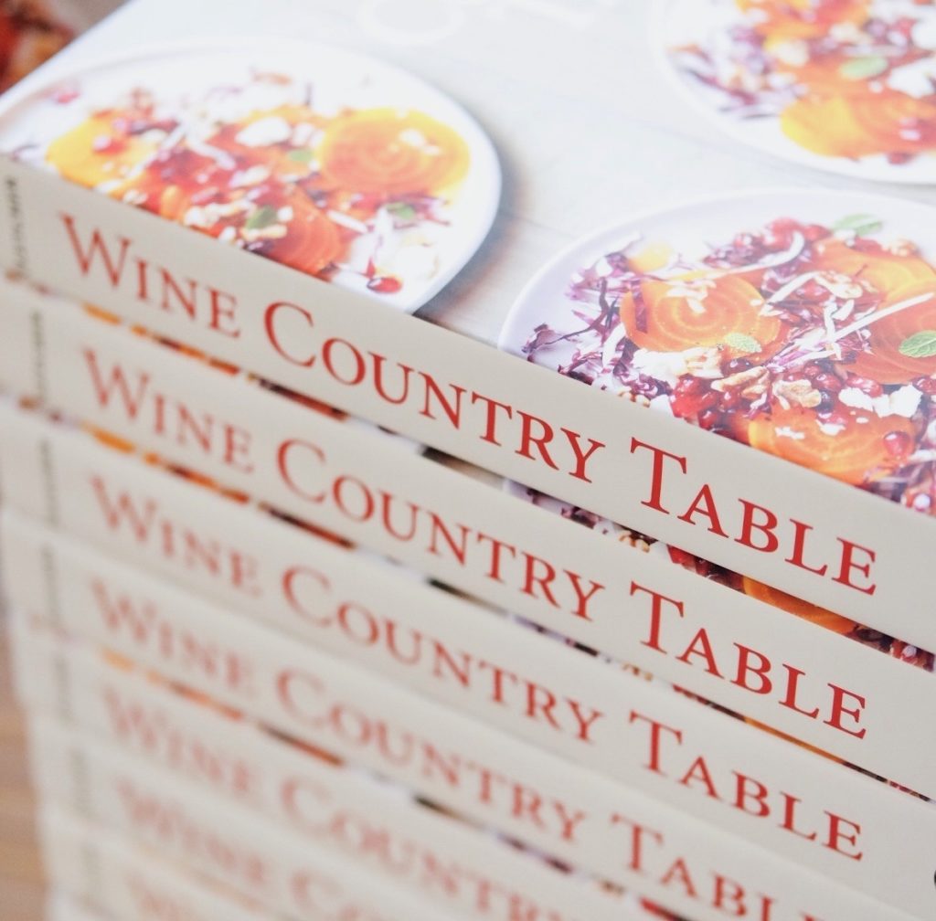 Wine Country Table book spines