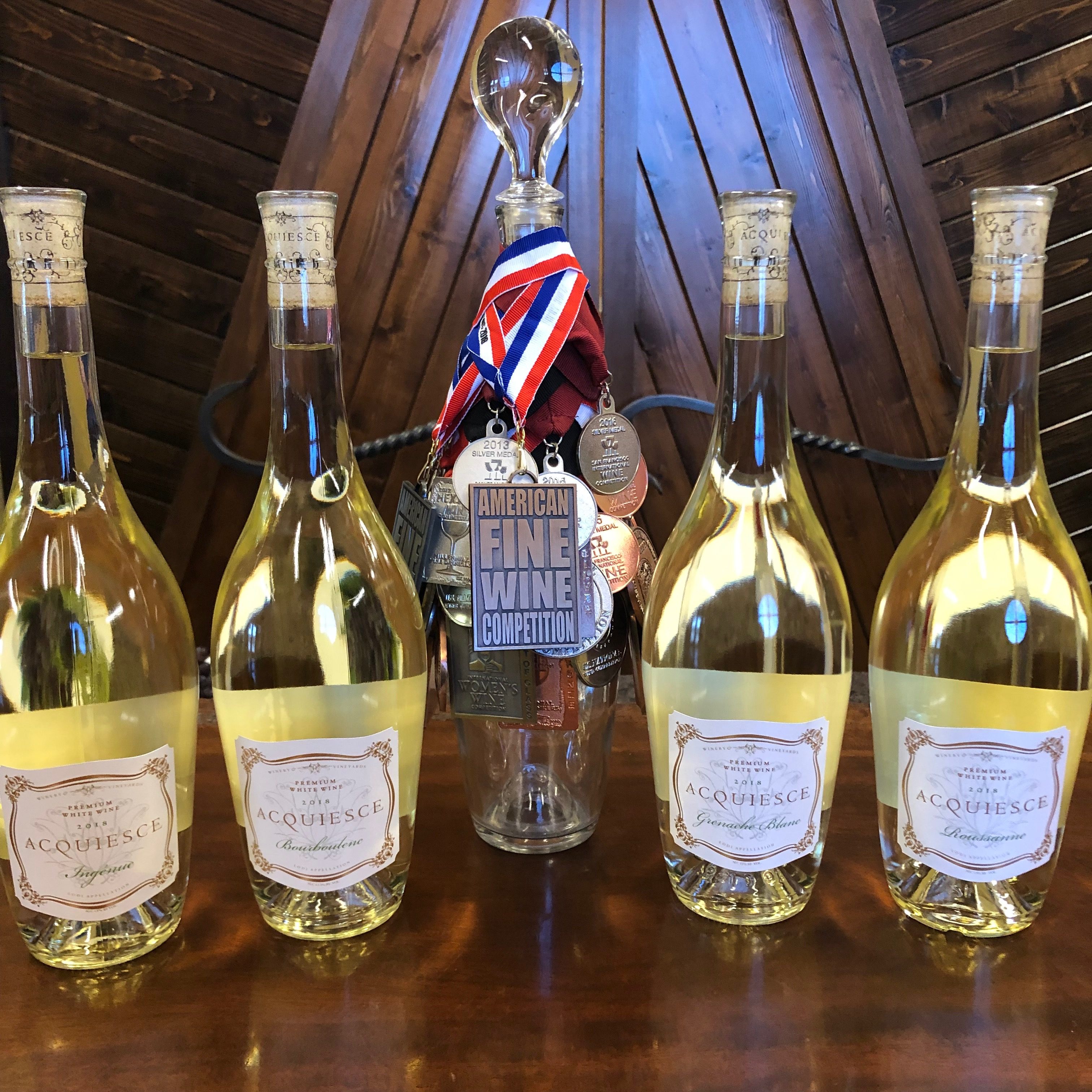 White Gold at Acquiesce Winery & Vineyards