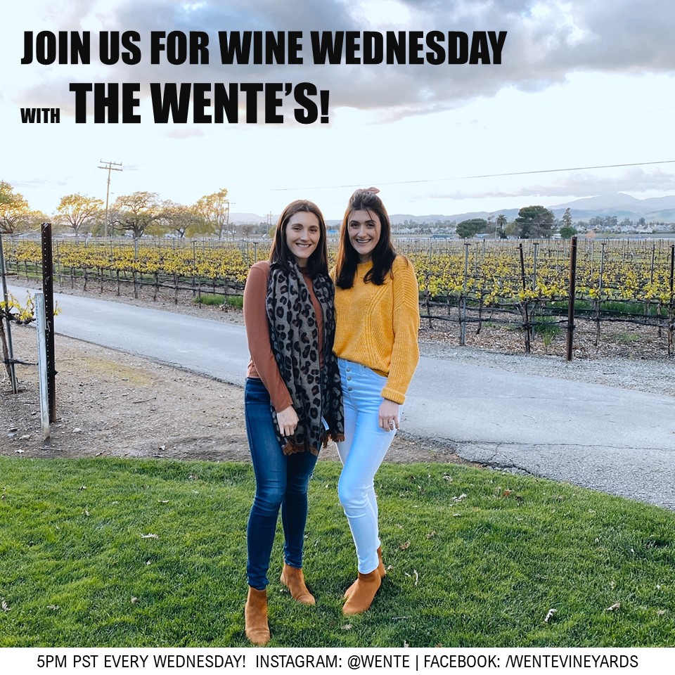 Wine Wednesday with the Wente’s! (Virtual Event)
