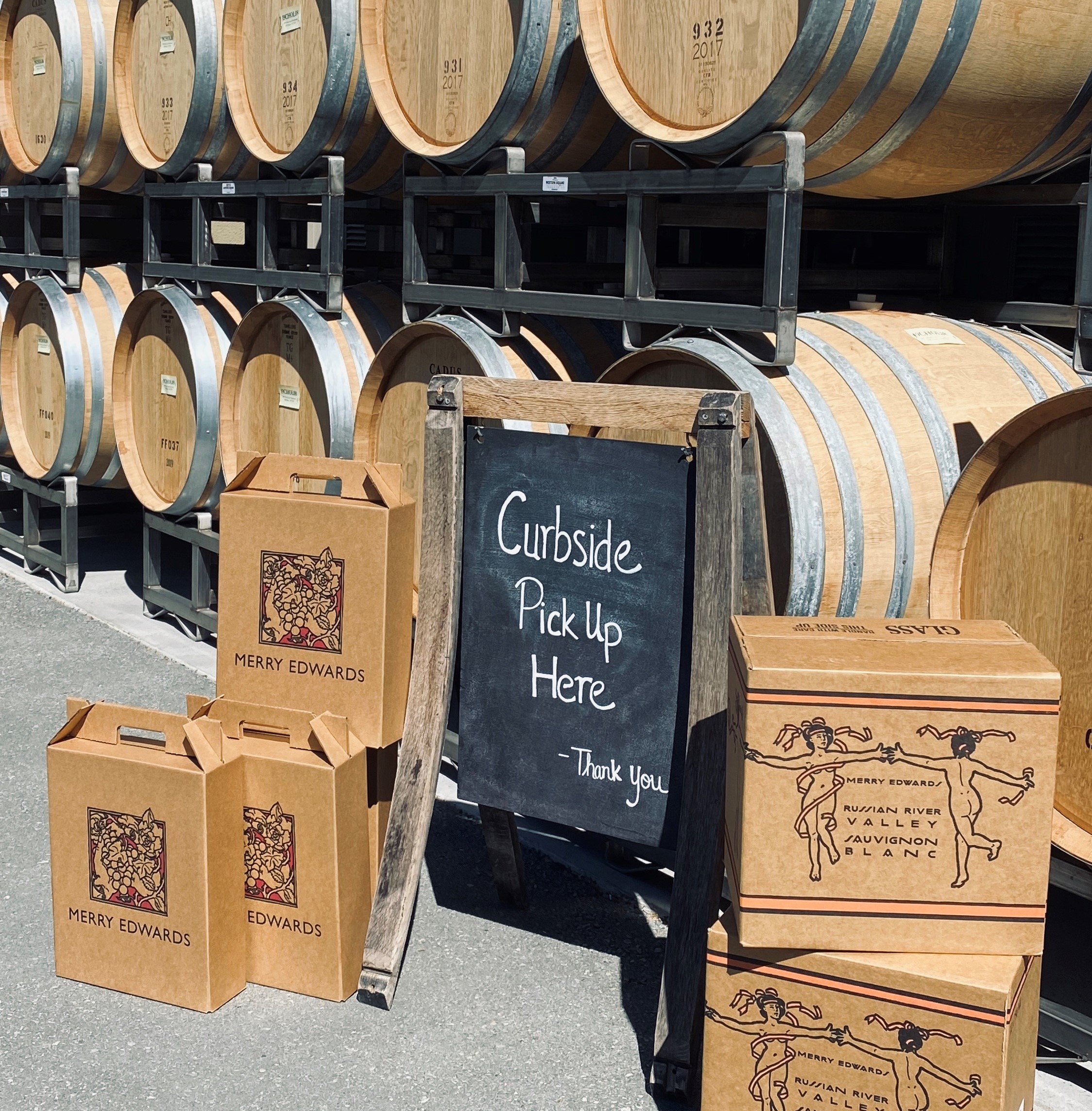Merry Edwards Winery Curbside Pickup
