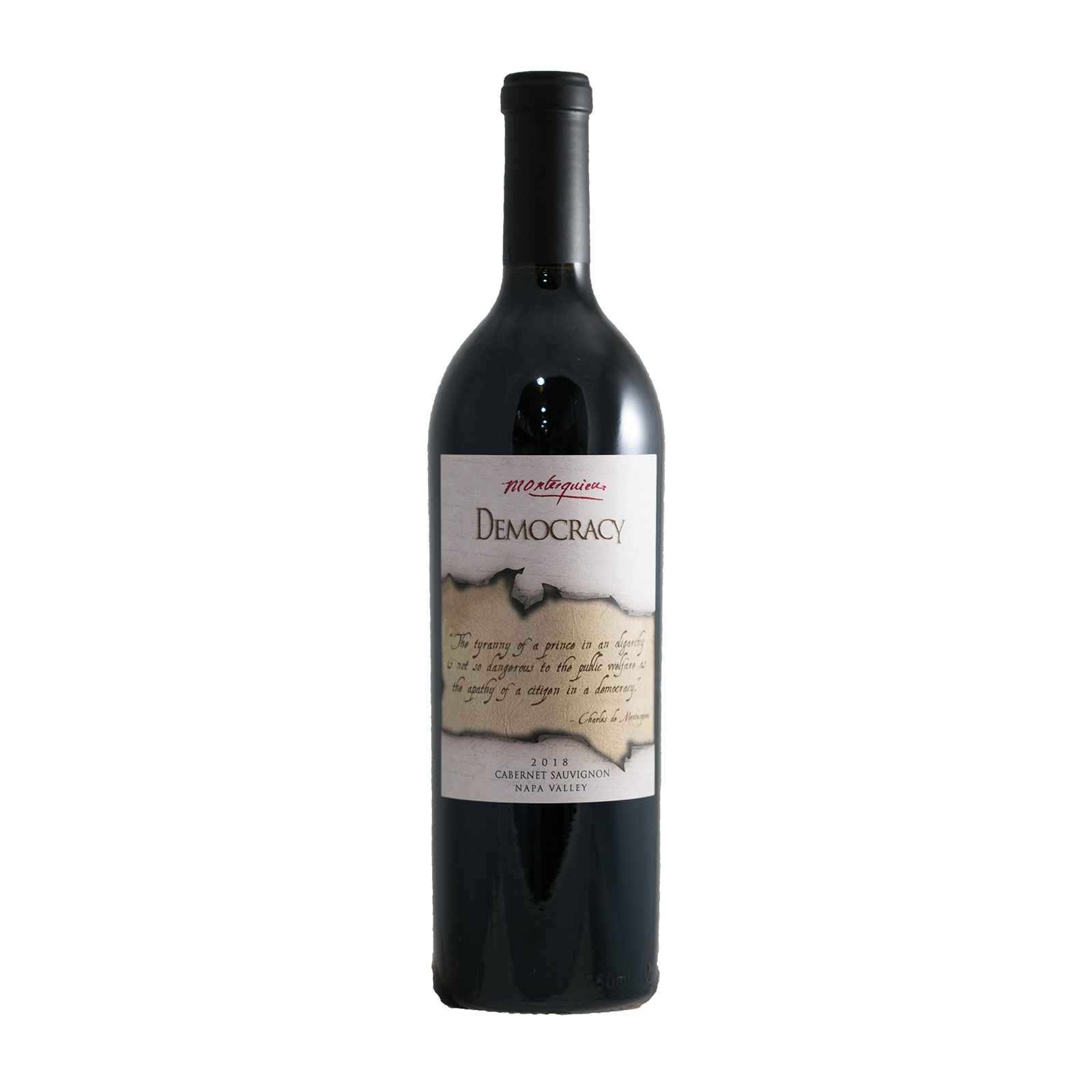 Montesquieu Winery Democracy Napa Valley Cabernet Sauvignon 2018