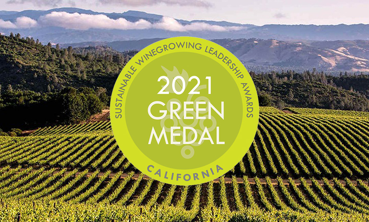 2021 Green Medal Banner