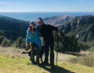 hiking couple