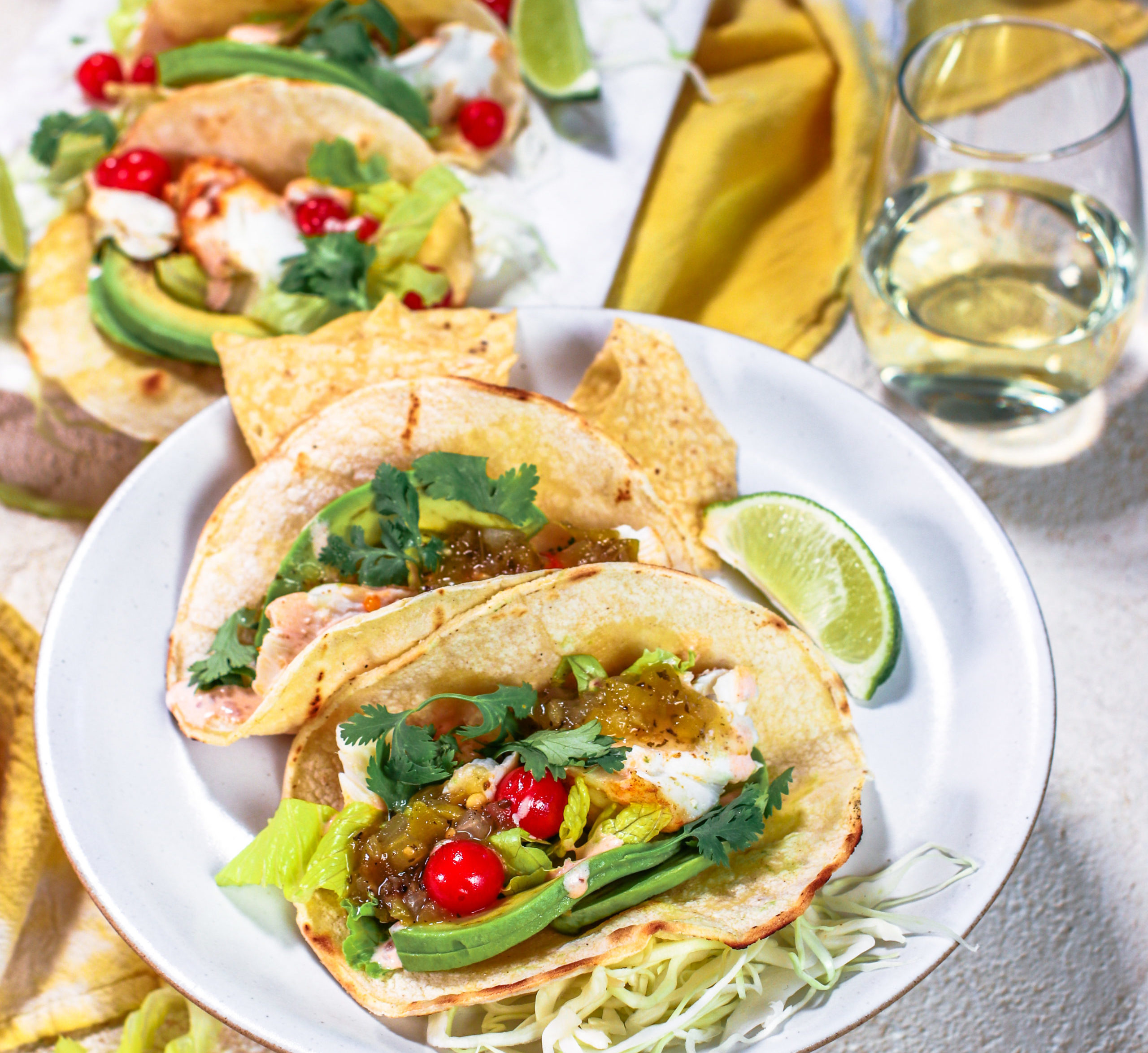 it's taco time grilled fish tacos
