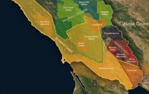 Find California Wine Education Resources Including Aerial AVA and Variety Maps