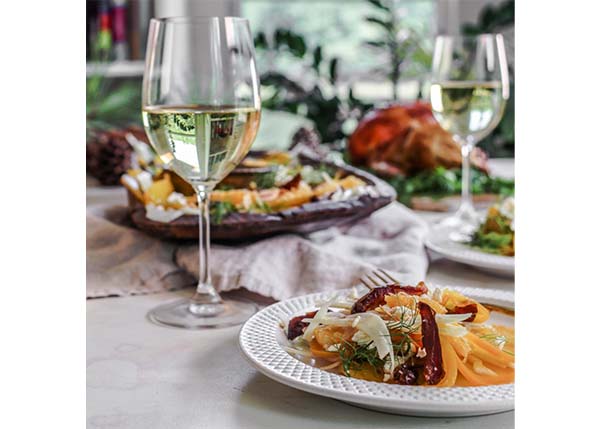 winter salad recipe with wine