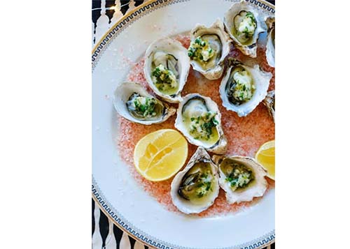 oyster food and wine pairing