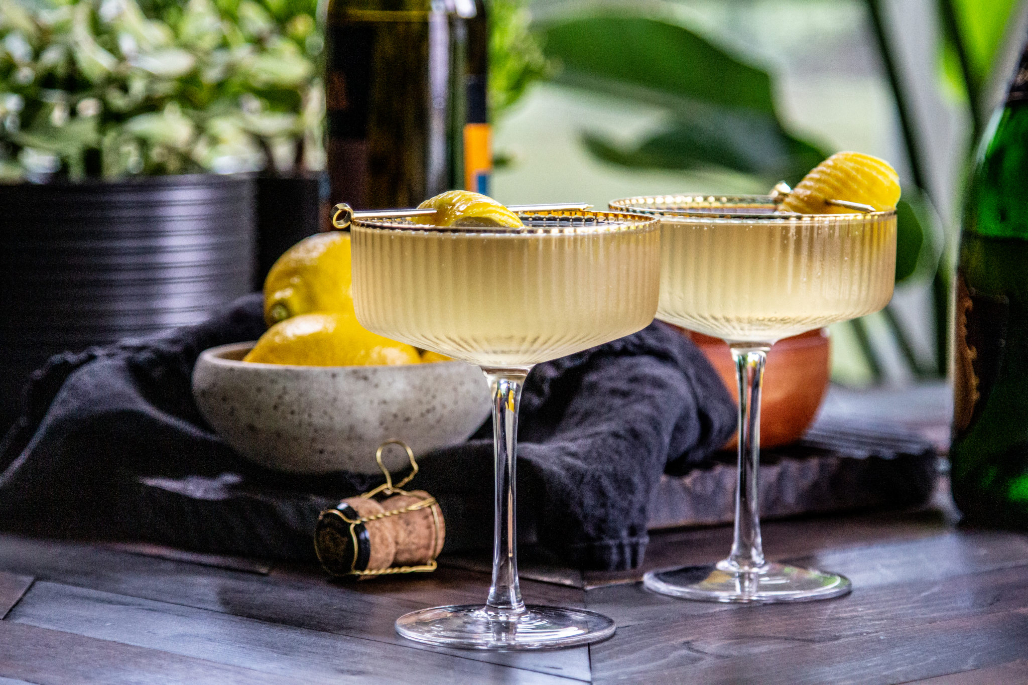 California 75 A New Classic Lemon Cocktail Discover California Wines