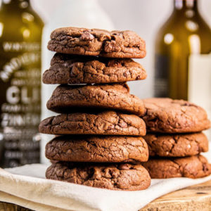 Holiday Recipe Chocolate Red wine cookie