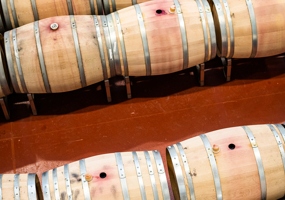 Winemaking, aging process