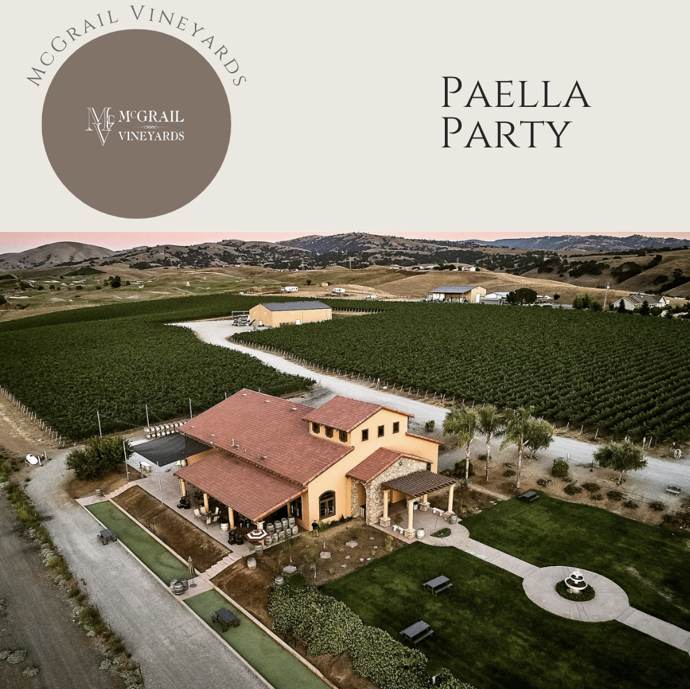 Paella Party at McGrail Vineyards