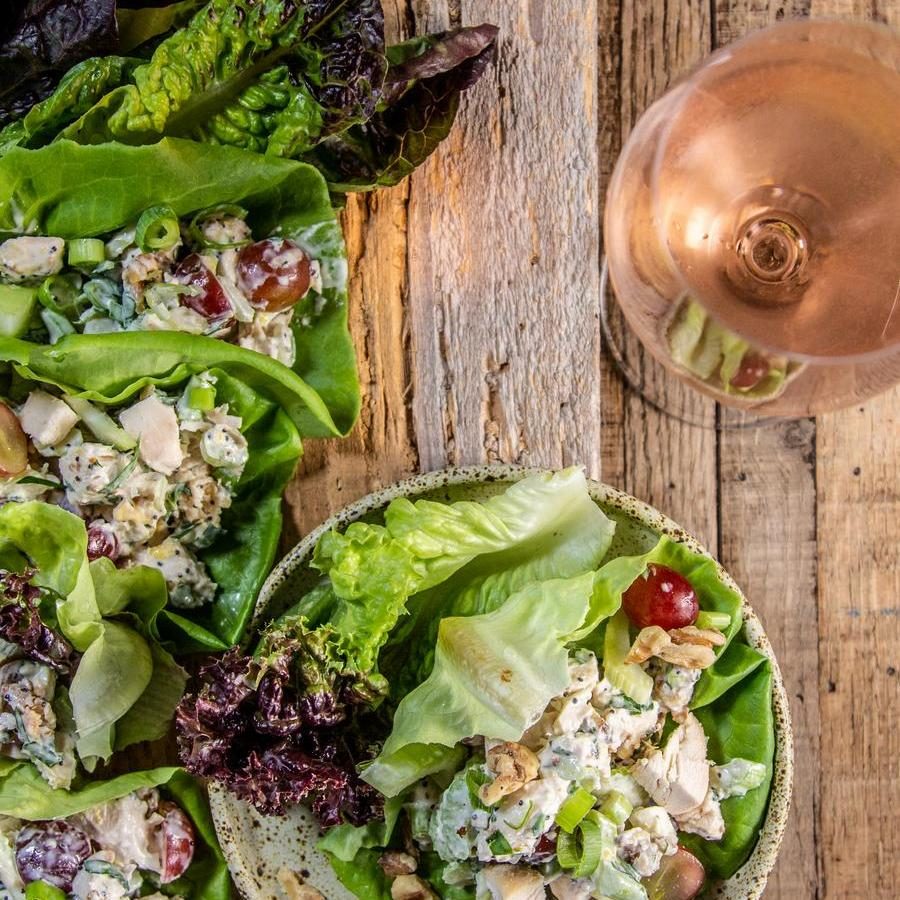 The Perfect Salad for Wine Tasting