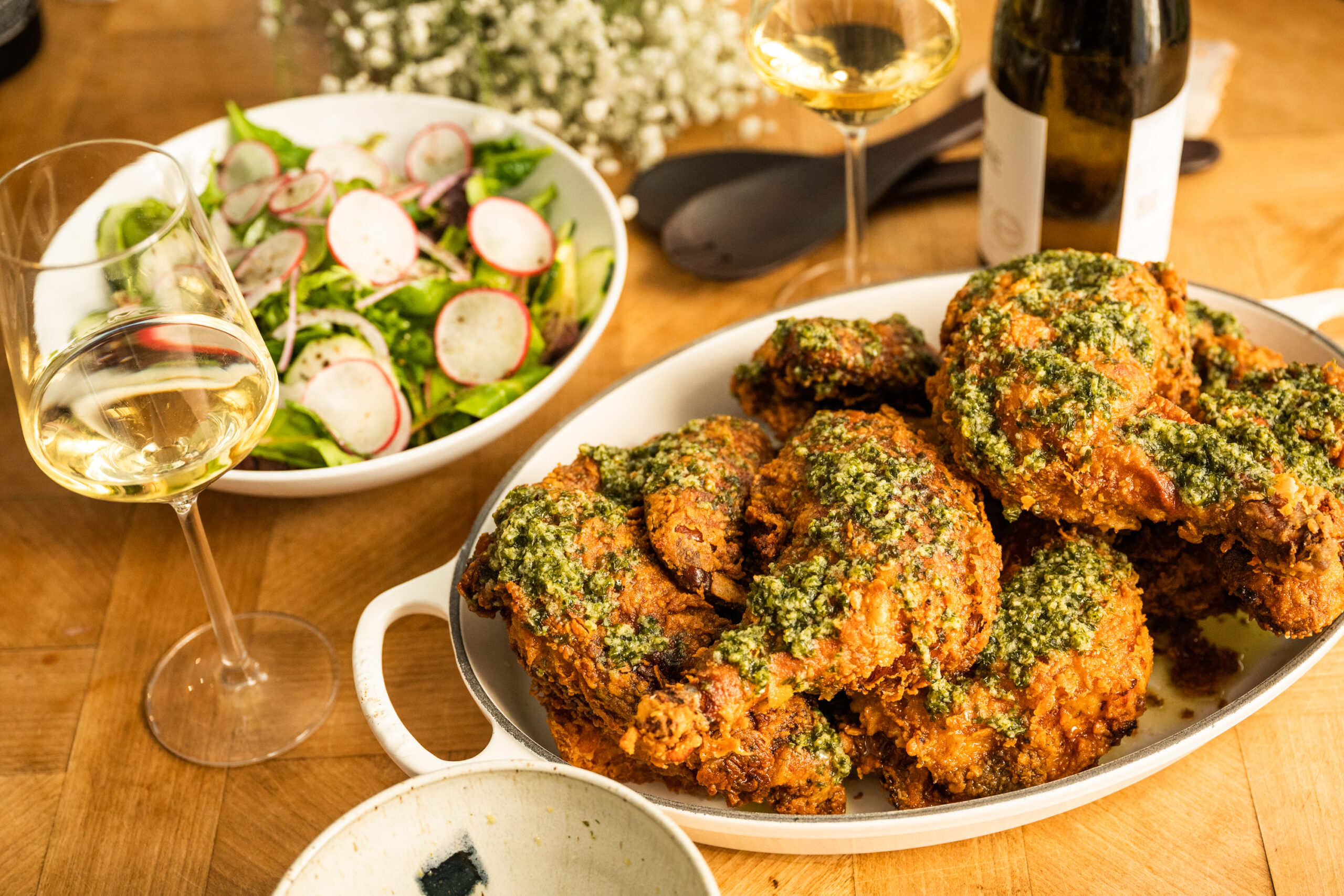 Basque-Style Fried Chicken