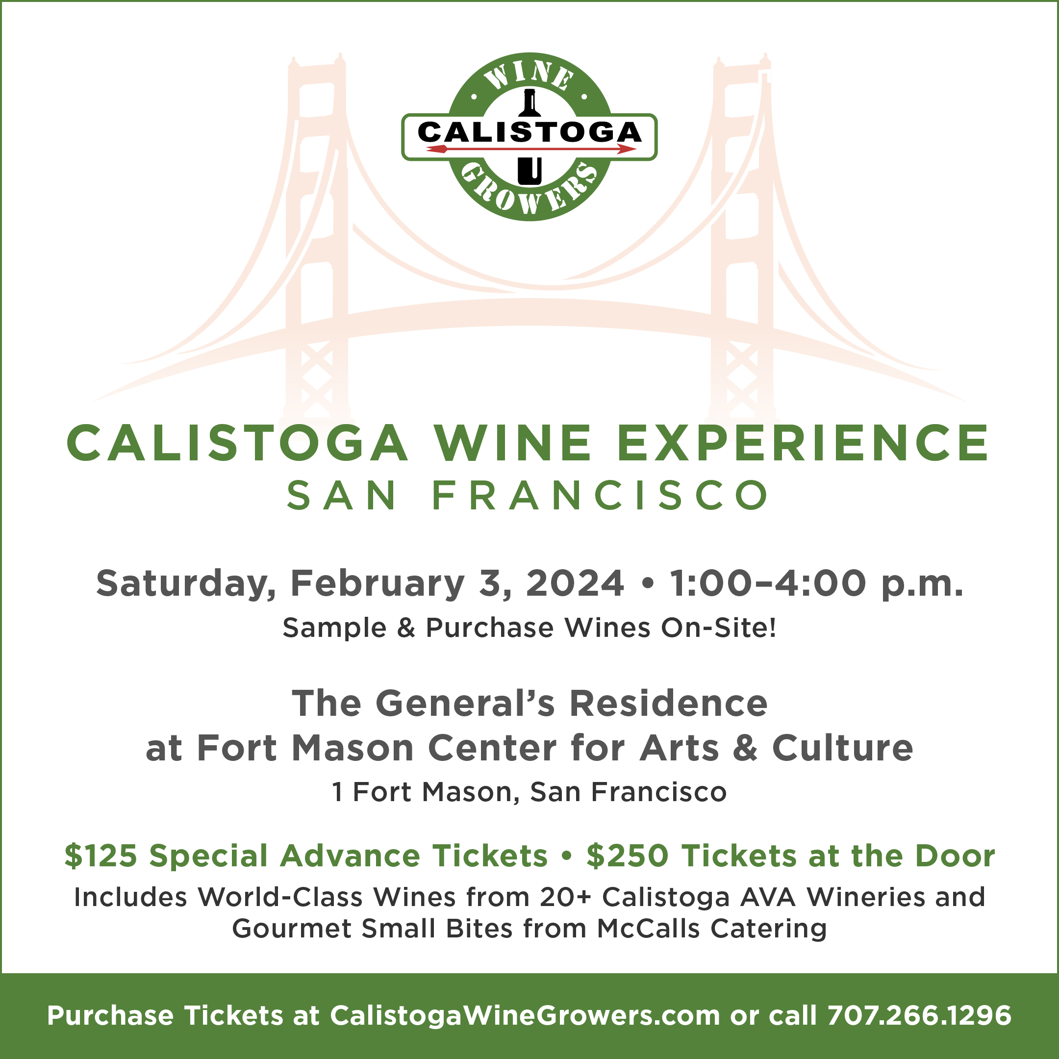 Calistoga Wine Experience | SF