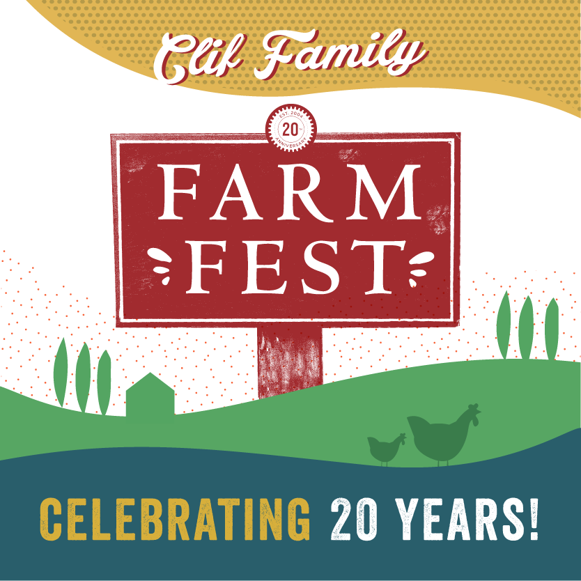 Raise a Glass to 20 Years at Clif Family Farm Fest!