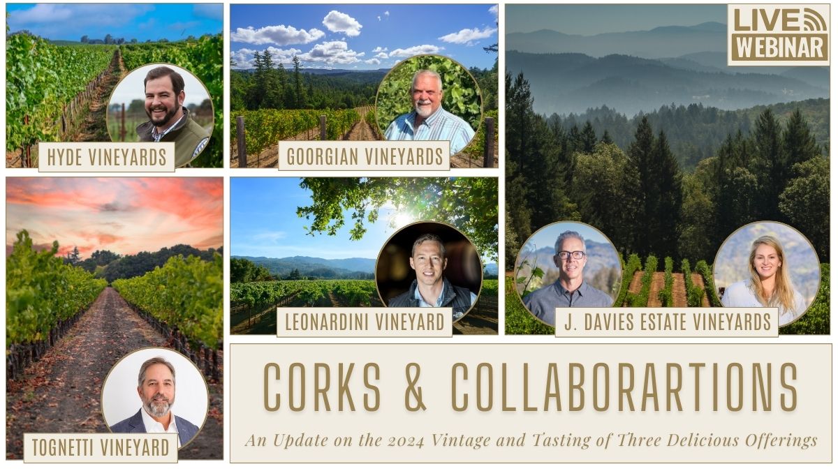 Schramsberg & Davies Vineyards – Live Webinar: Corks & Collaborations