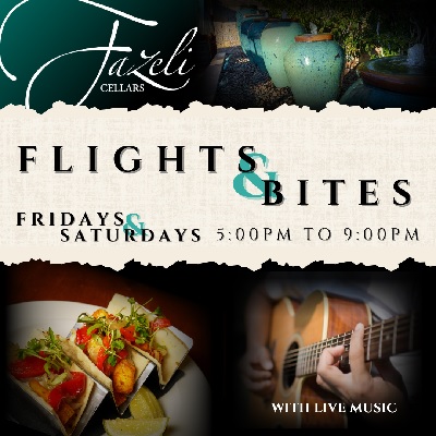 Flights & Bites with Live Music