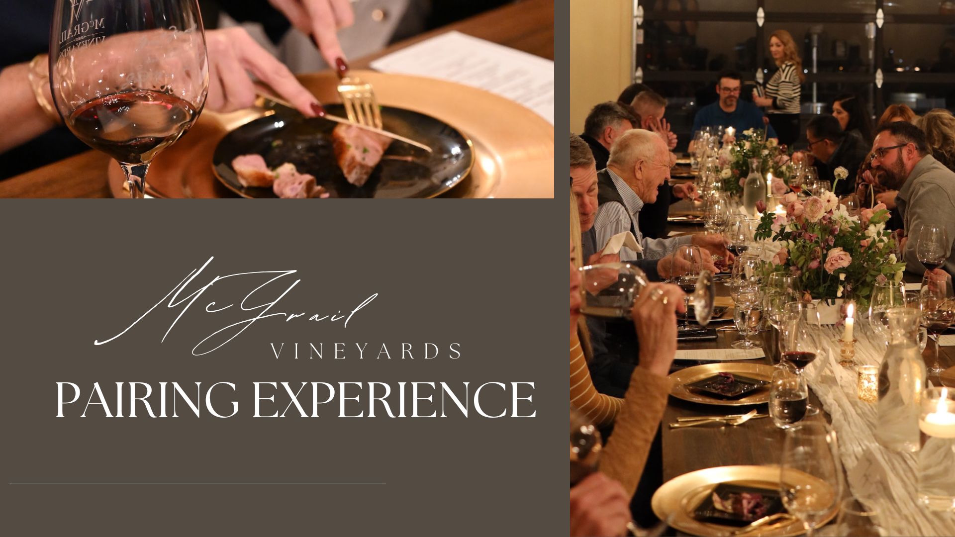 McGrail Vineyards Pairing Experience