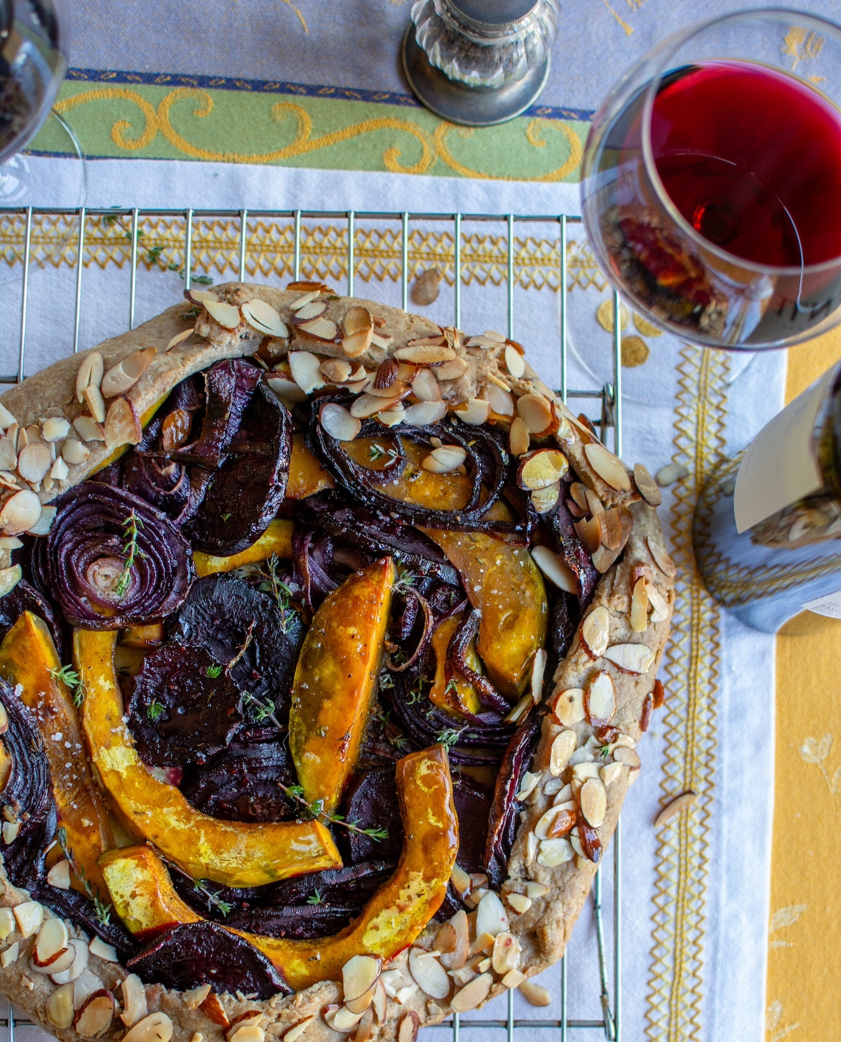 Beet and Winter Squash Galette