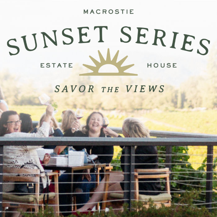 January Sunset Series at the MacRostie Estate House