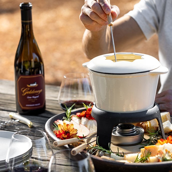 Fondue Tasting at Goldeneye Winery