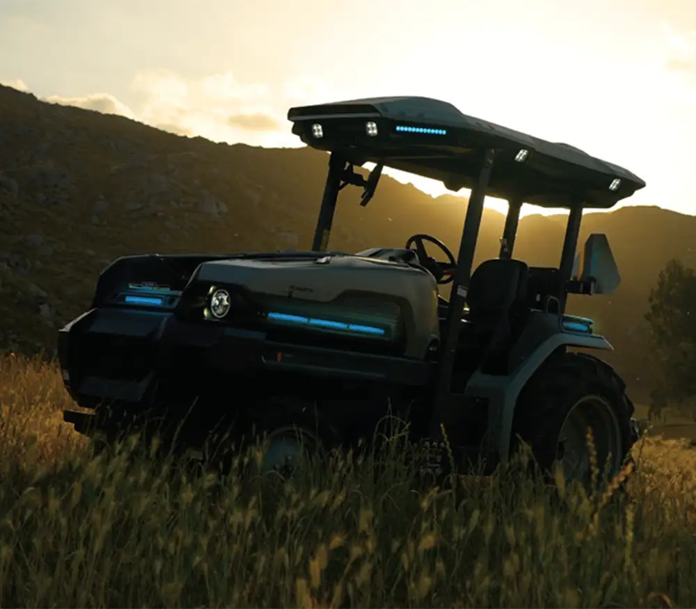 Wente Vineyards Electric Tractor