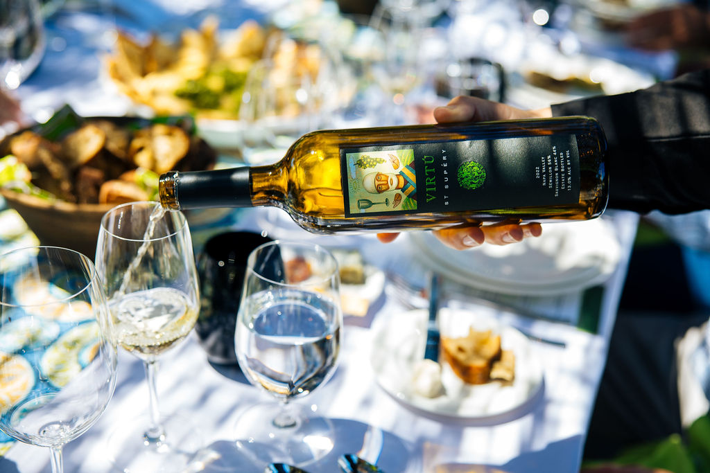 St. Supéry Estate Luncheon Featuring The Big Green Egg Grill