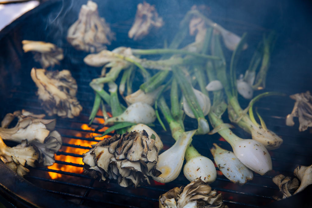 Estate Luncheon Featuring the Big Green Egg Harvest Season