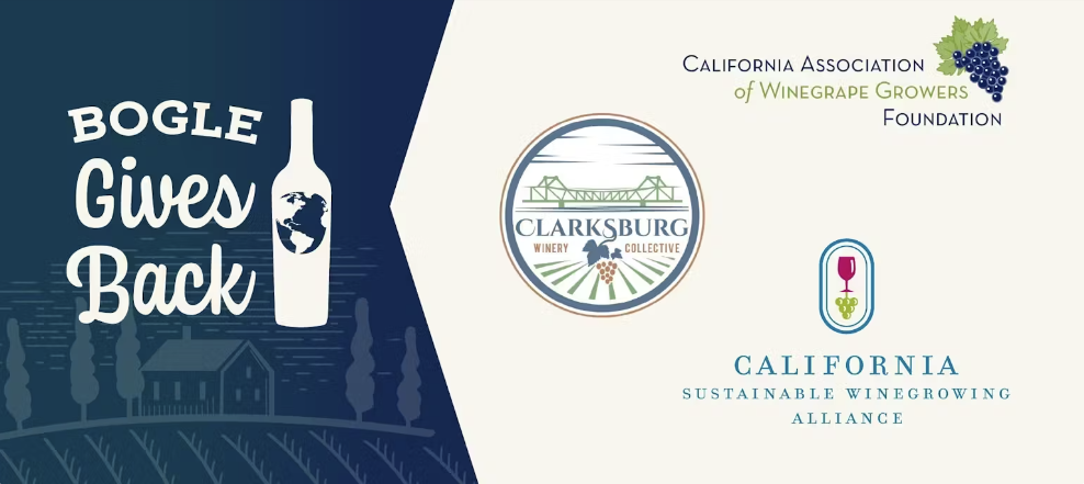 Bogle Gives Back for California Wine Month