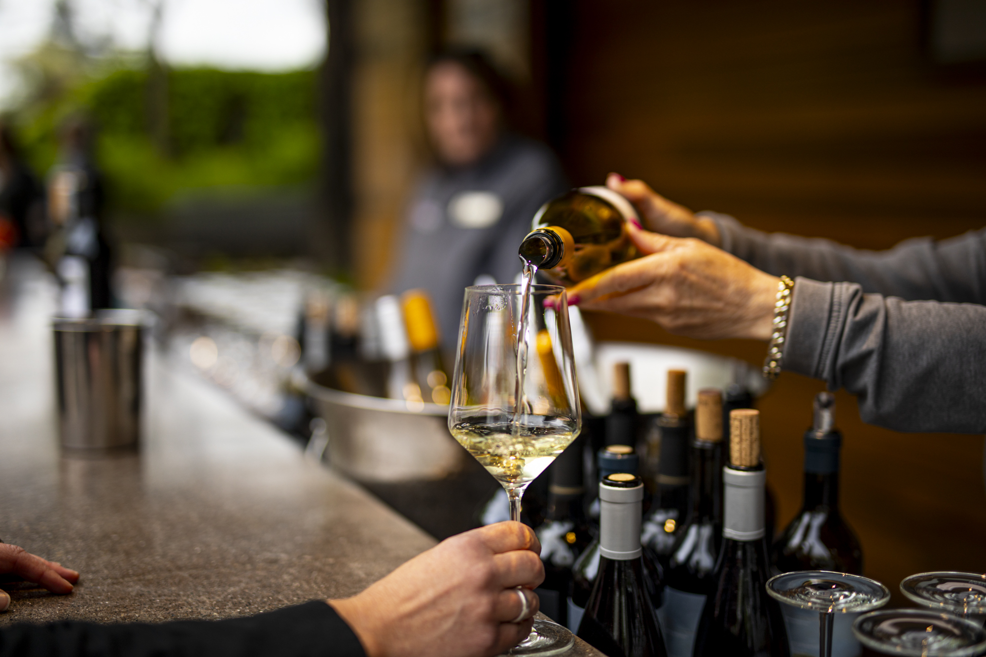 Enjoy Wines by the Glass on the Terrace at Rodney Strong