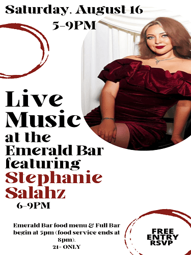 Live Music featuring Stephanie Salahz