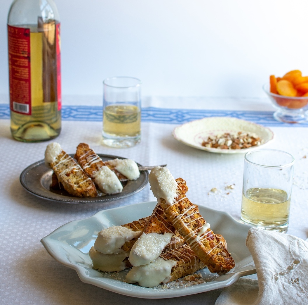 Almond-Apricot Biscotti