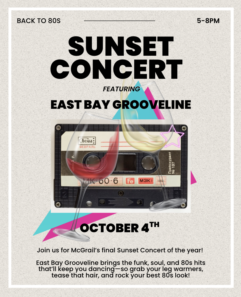 Sunset Concert ft. East Bay Grooveline | 80s Night!