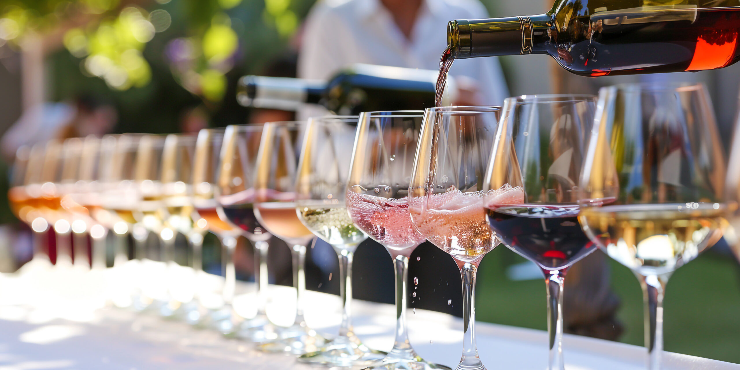 santa clara wine in glasses