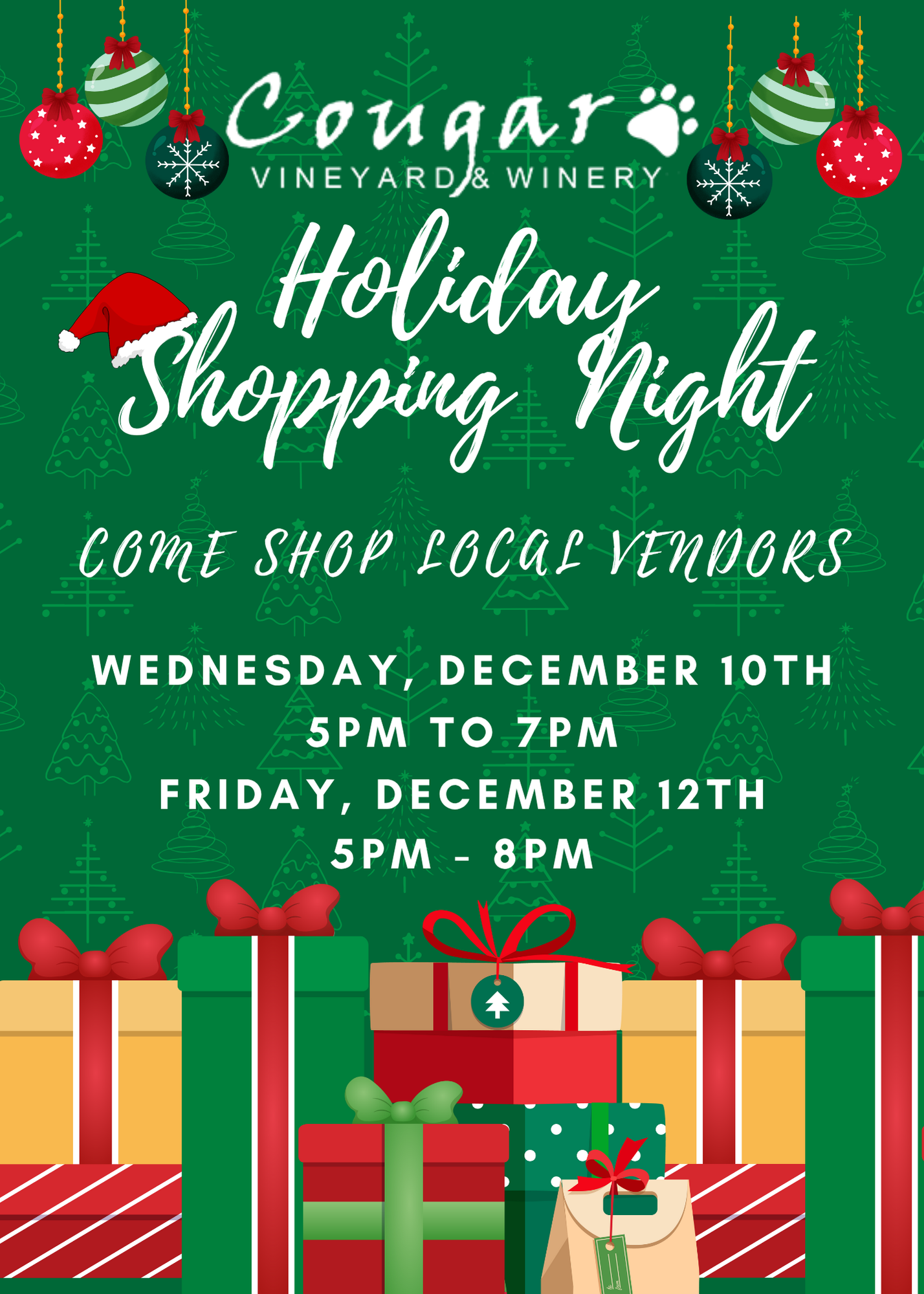 Holiday Shopping Nights