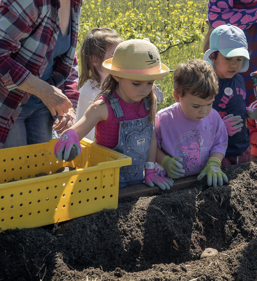 Garden Class with Farmer Mikey – Kids Garden Planting