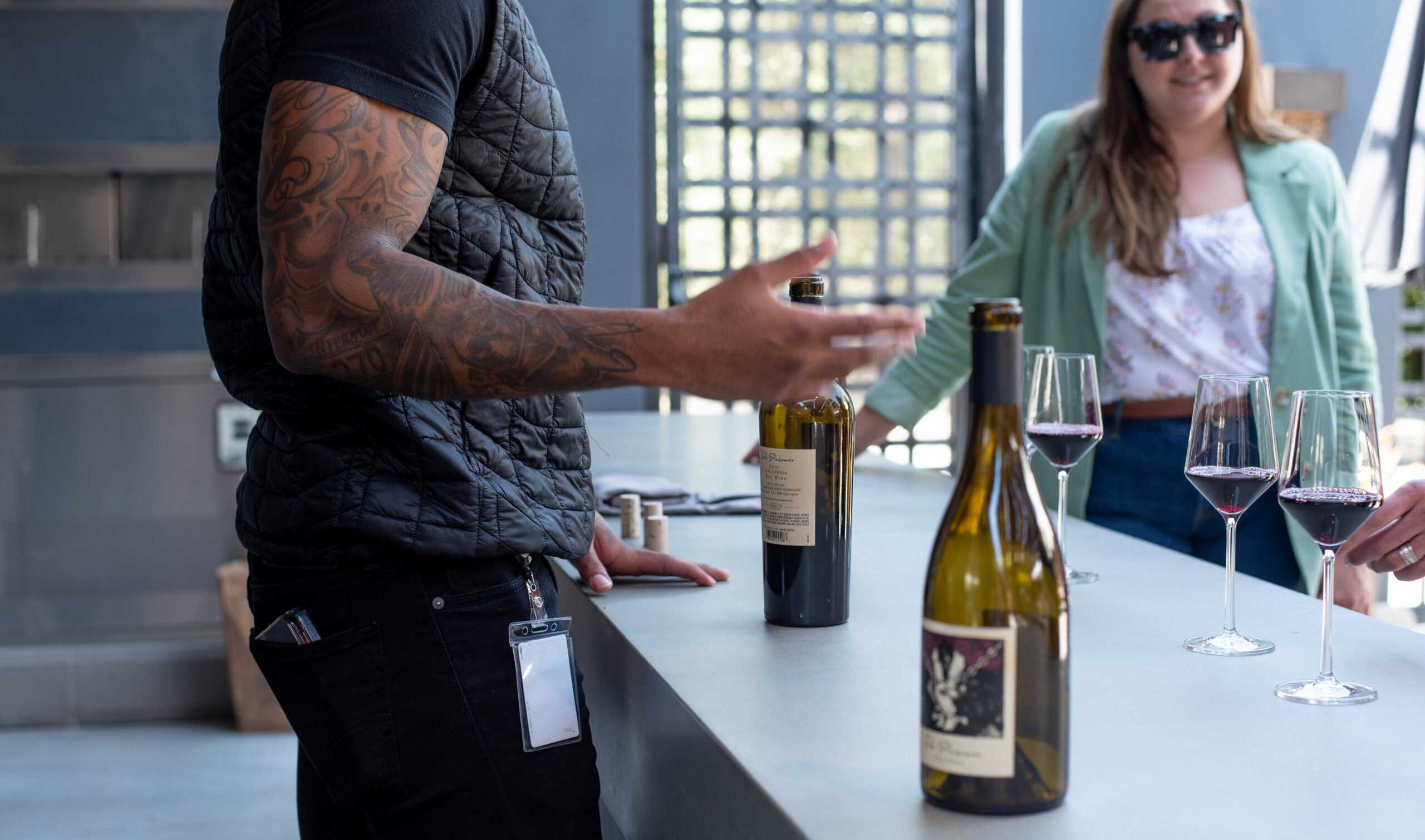 wine tasting room