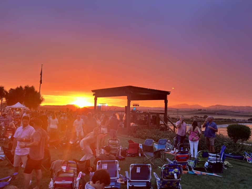 Sunset Concert ft. Island of Black and White at McGrail Vineyards