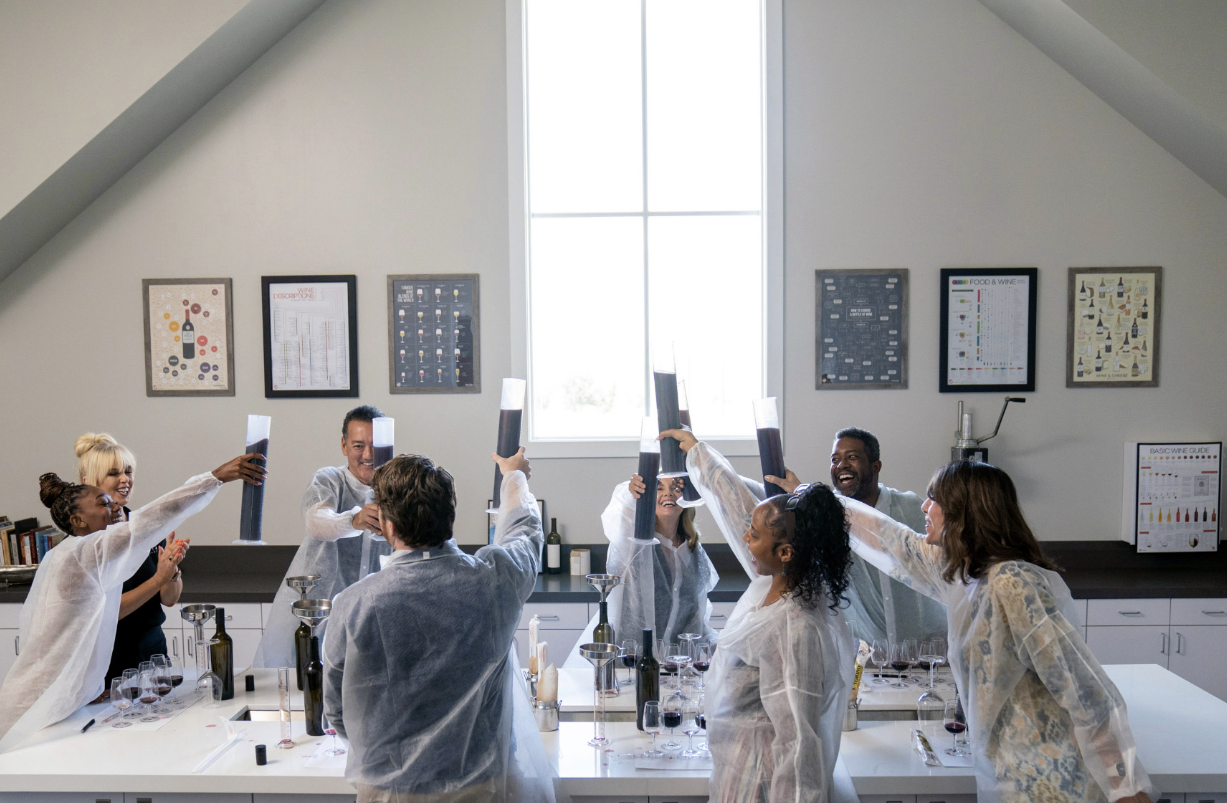 Winemaker for a Day Wine Blending Lab