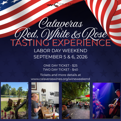 Calaveras Red, White & Rose Tasting Experience