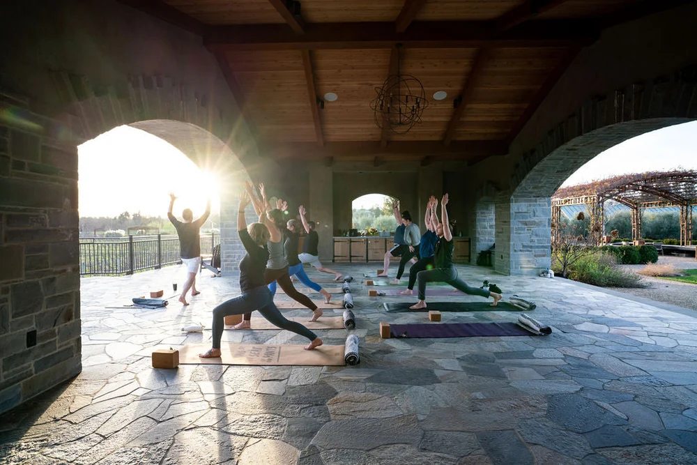 Pilates at Bricoleur Vineyards