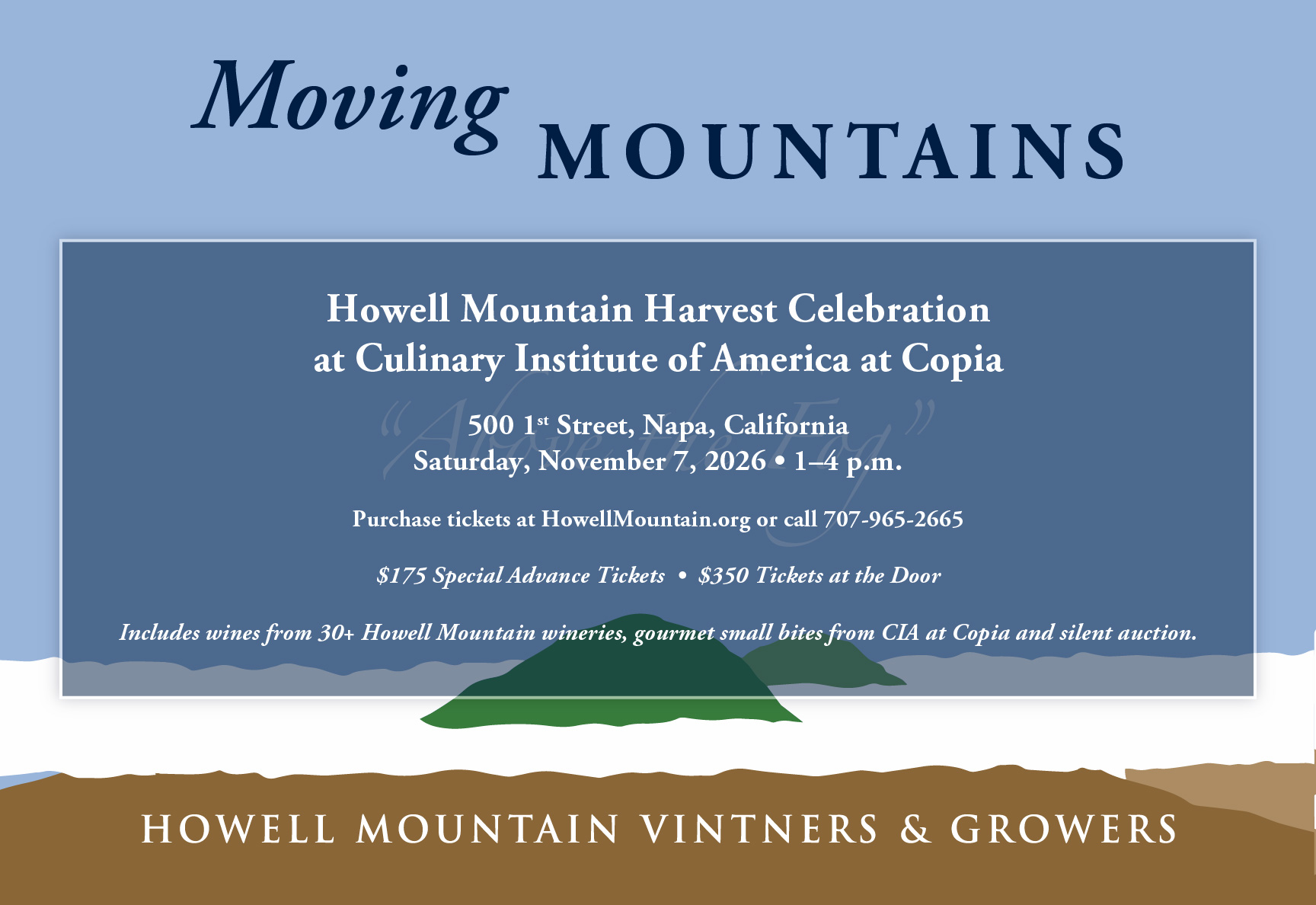 Howell Mountain Harvest Celebration 2026